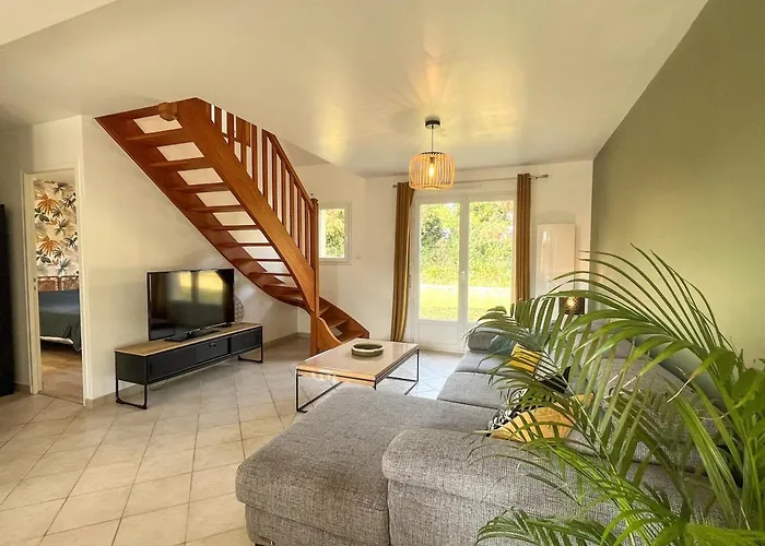 Hébergement de vacances Maison Belle Étoile à 5 min de la plage *