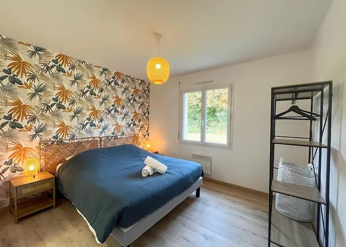 Maison Belle Étoile à 5 min de la plage *